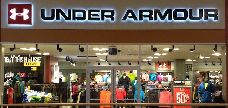 Tienda de Under Armour Under Armour crece un 35% en el primer trimestre y mejora previsiones para 2021